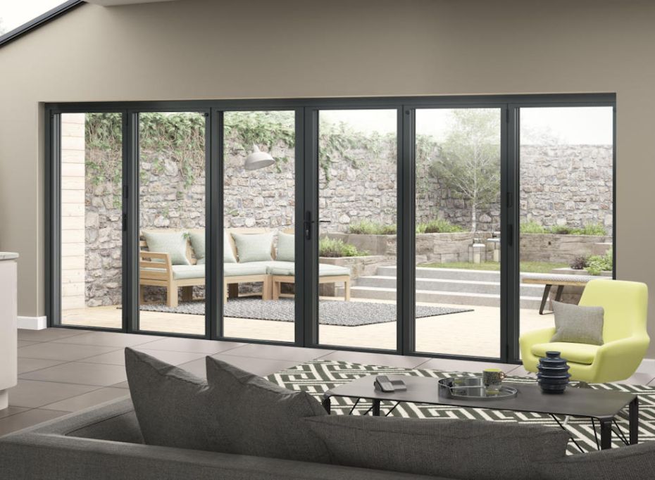 Supreme 6m Grey Aluminium 6 door main product photo