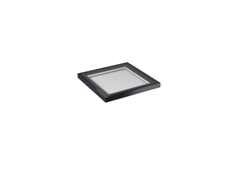 Flat Rooflight 1m x 1m Grey/White main product photo