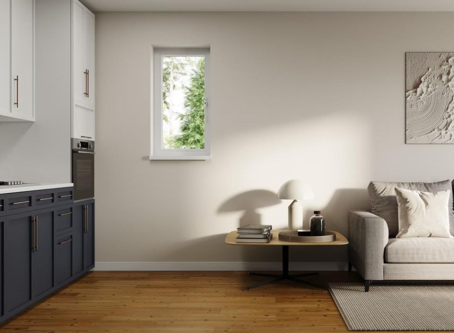 White Casement Window 630mm x 1200mm main product photo