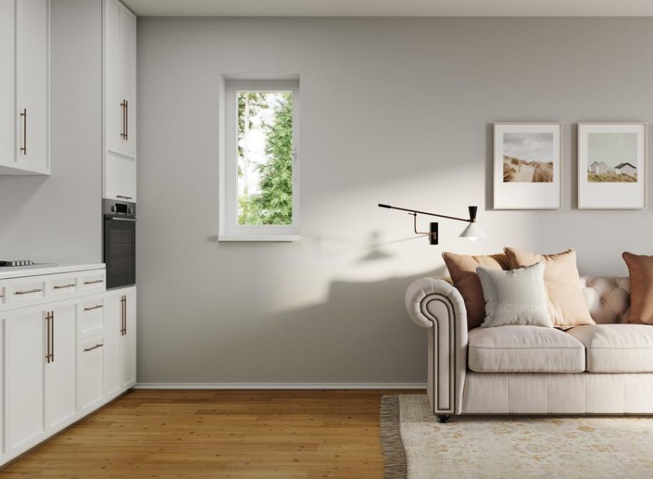 White Flush Casement Window 630mm x 1200mm main product photo