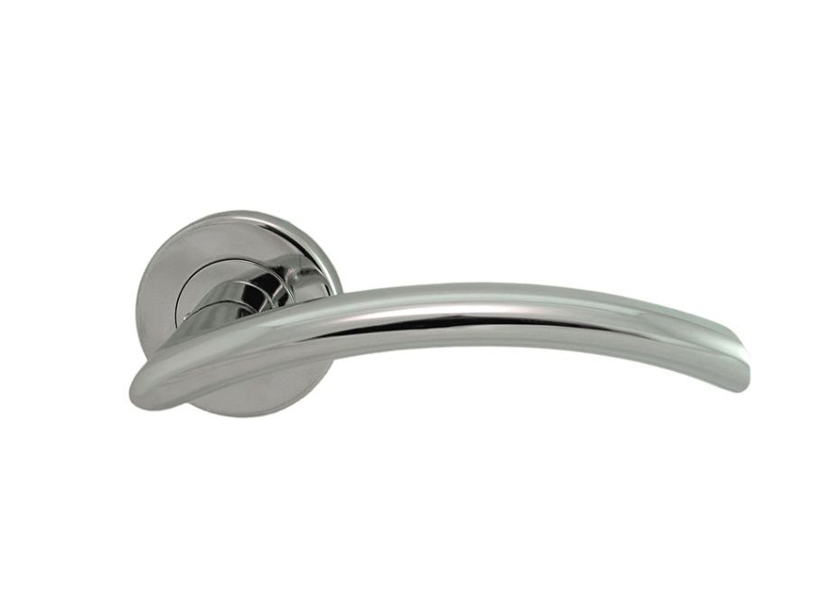 Polished Chrome Curved Lever main product photo