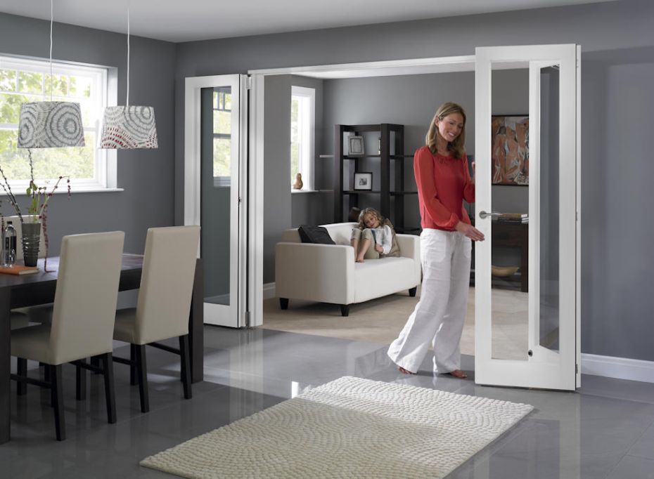 Inspire 2.7m (approx 9ft) White Internal Bi-fold Doors main product photo