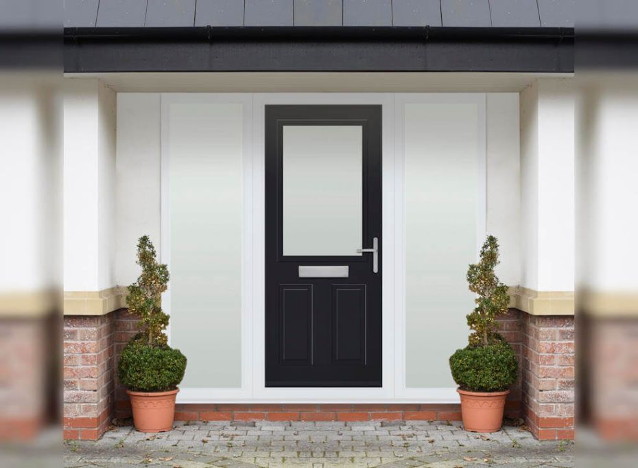 Lytham Black Door 2.24m main product photo