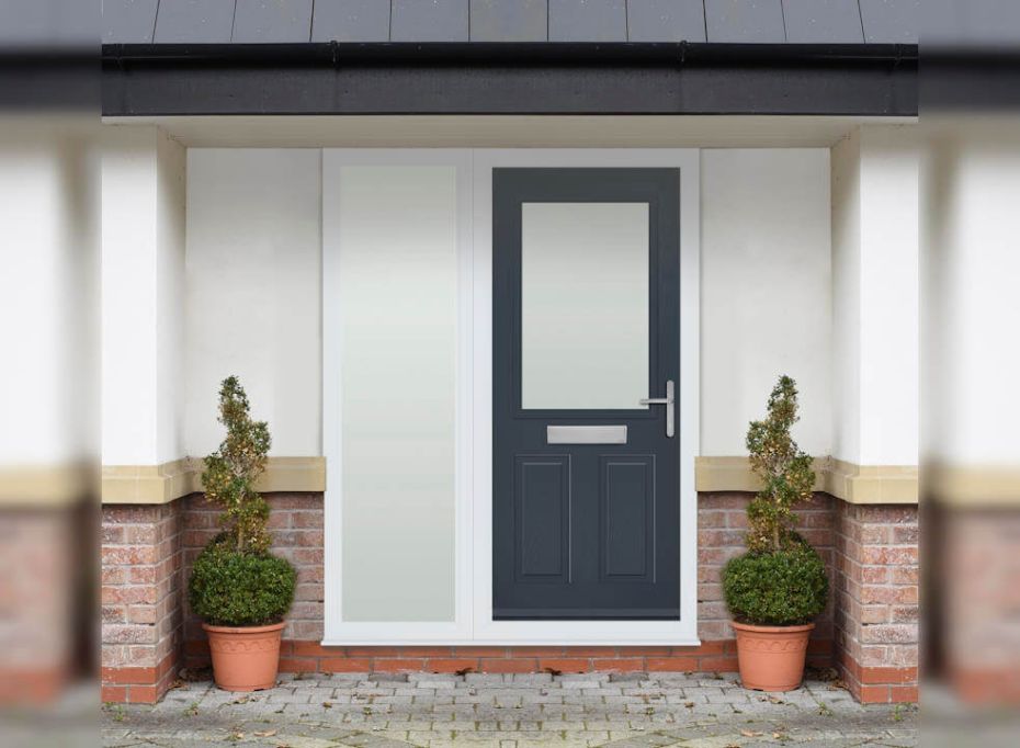 Lytham Grey Door 1.59m main product photo