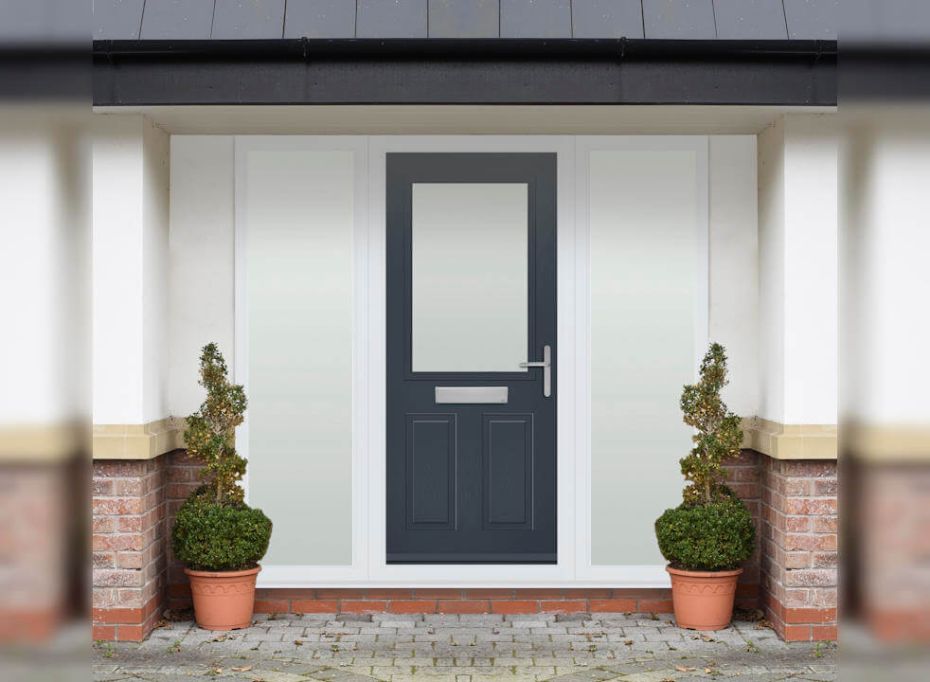 Lytham Grey Door 1.94m main product photo