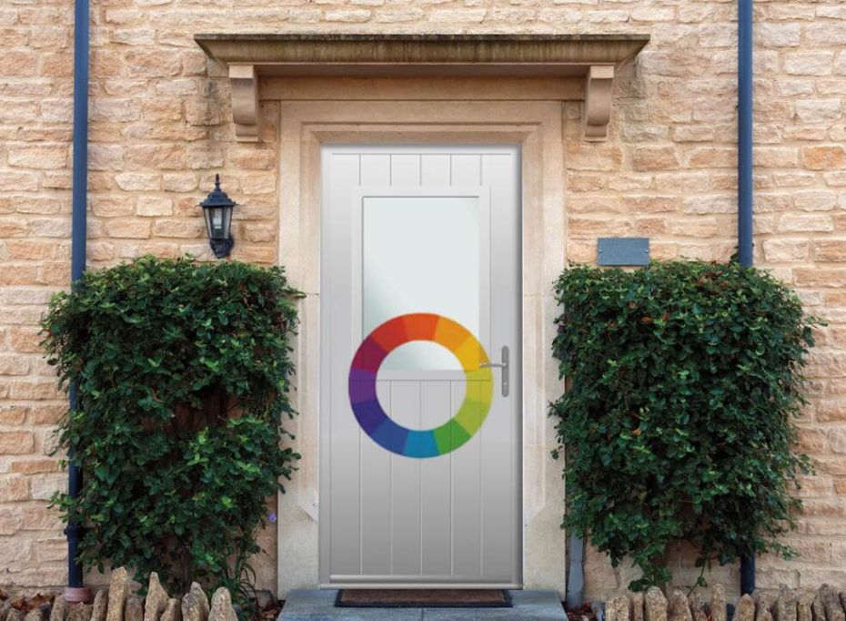 Woodchester - Aluminium Custom Colour Front Door main product photo