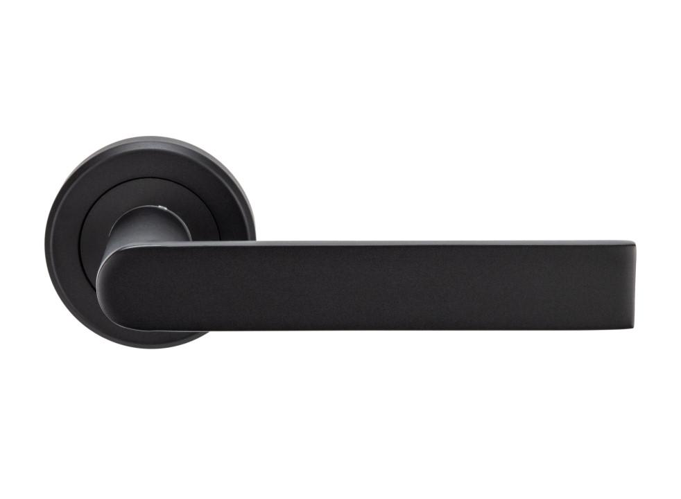 Matt Black Straight Lever Internal Handle