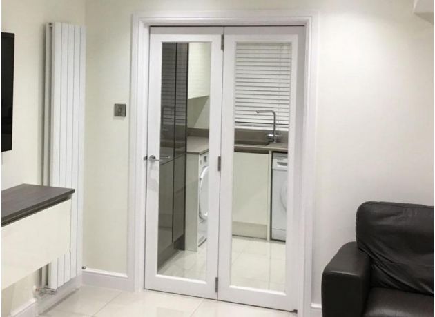 Closed 1.2M Inspire Internal bifold doors 