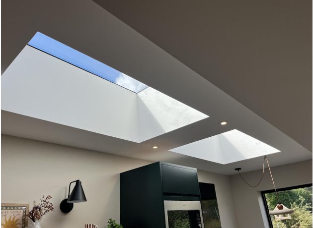 2 x Flat Rooflight