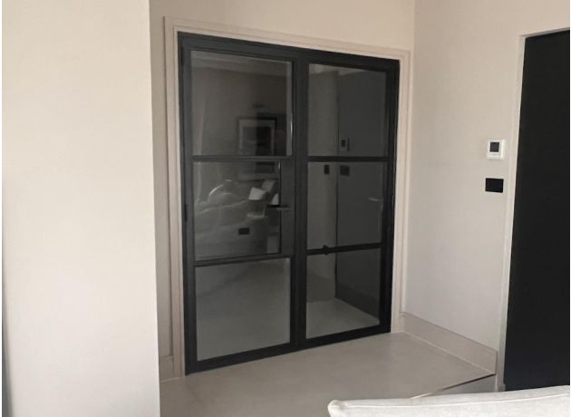 1.5M AluSpace Internal Aluminium French Doors