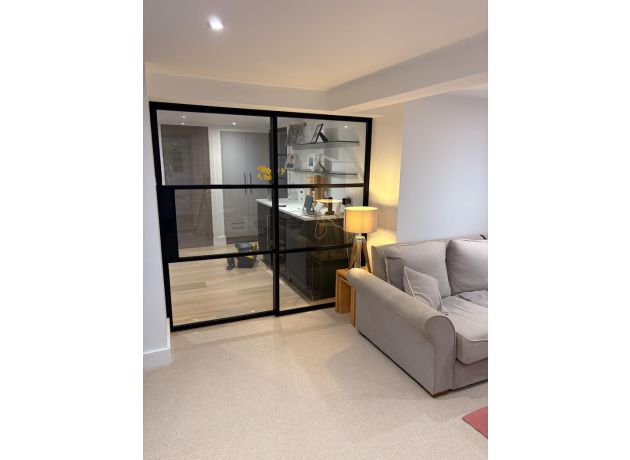 1.9m Aluspace Sliding Door With Sidelight