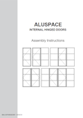 Aluspace internal french door installation manual