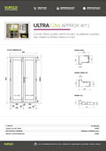 Vufold 3 door Ultra French door card