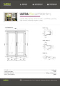 Vufold 3 door Ultra French door card