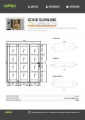 Vufold 3 door Edge door card