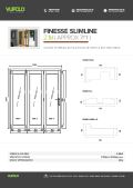 Vufold 3 door Finesse door card