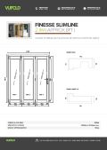 Vufold 3 door Finesse door cards