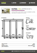 Vufold 3 door Ultra door card