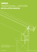 Vufold traditional rooflight installation manual