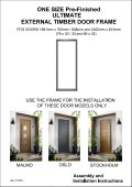Vufold Wooden Front Door Frame Installation Manual
