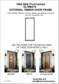 Vufold Wooden Front Door Frame Installation Manual
