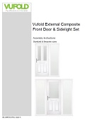 Vufold Composite Front Door And Sidelights Installation Manual
