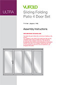 Vufold 4 door ultra(triple glazed) installation manual
