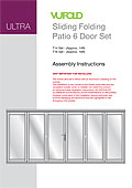 Vufold 6 door ultra(triple glazed) installation manual