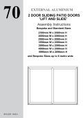 Vufold Status sliding Patio Door