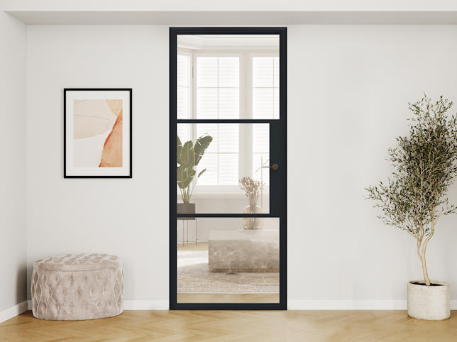 Internal aluminium heritage doors