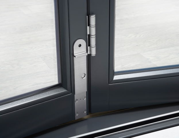 Drop bolt locking hardware