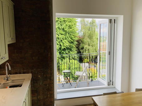 Bifold Doors Open