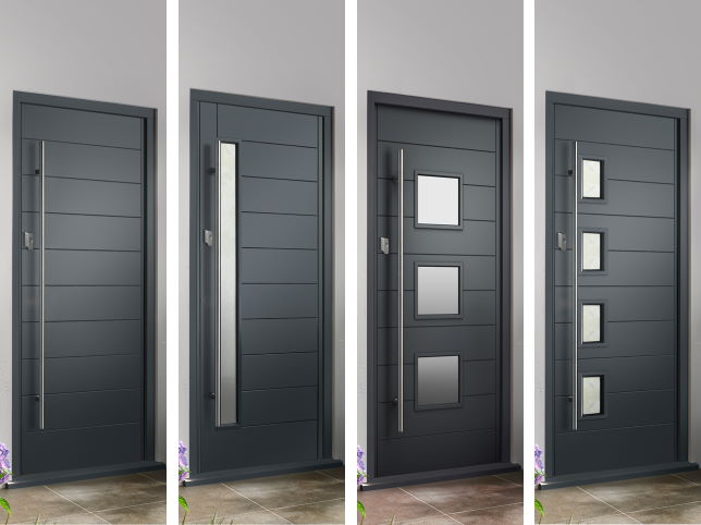 View the front door range from Vufold