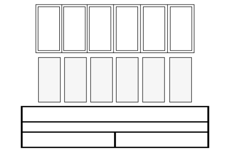 White Handles Black Hardware