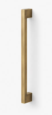 Antique Brass Flat Square Edge
