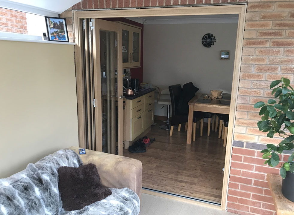 Open Finesse 1.8M Internal bifold doors