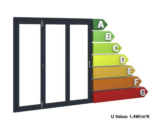 Hinge on master white door set