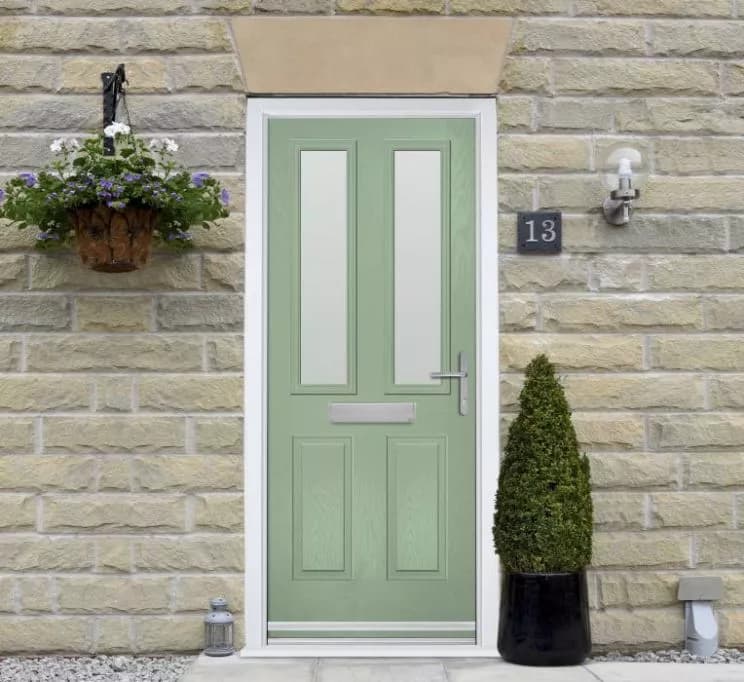 Vufold light green door