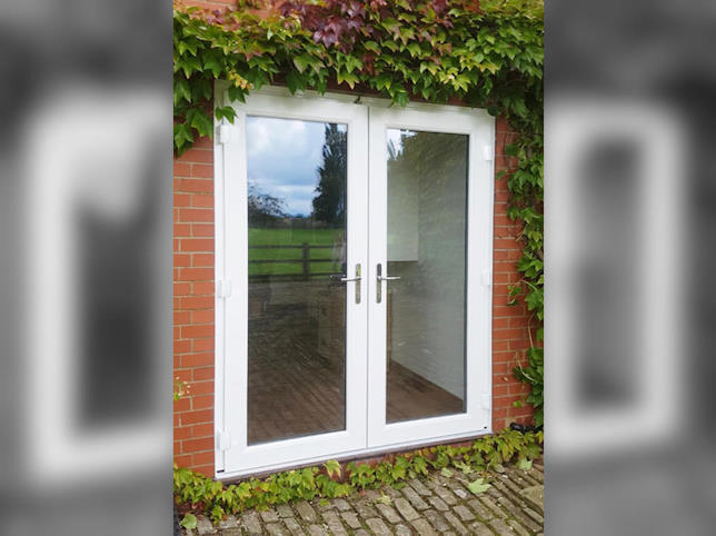 View the aluminium French doors