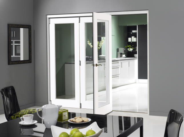 Finesse white door set