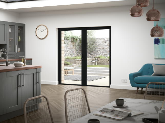 Status French Door Black