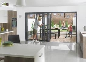 open-bifold-door