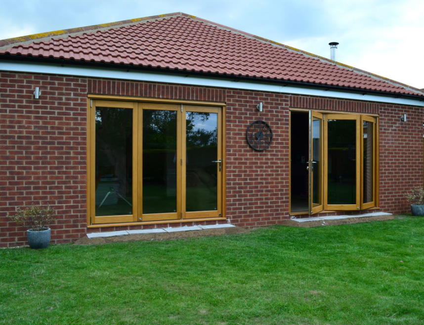 2 sets of Elite 8ft Bifolding Doors