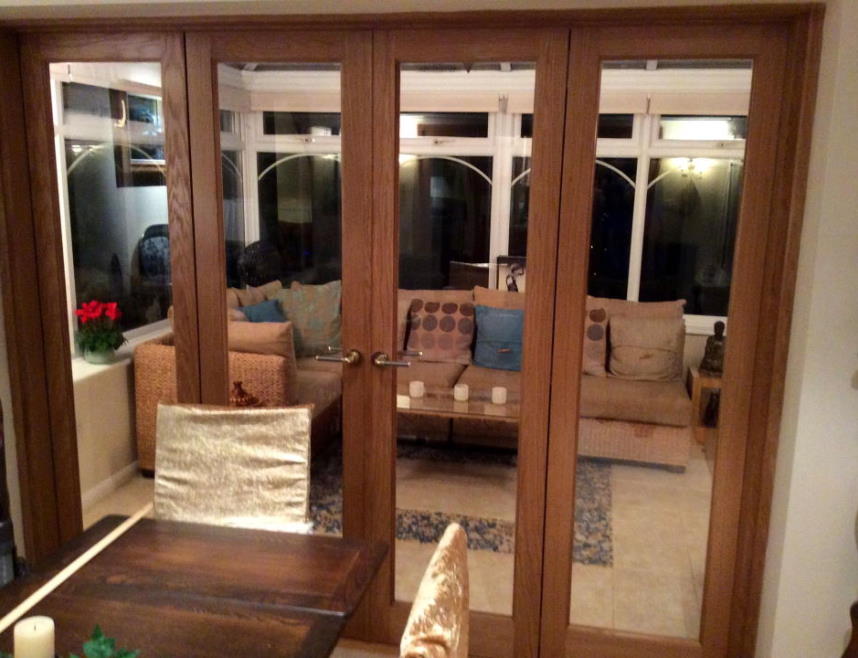 Inspire 8ft Bifold replace old patio doors