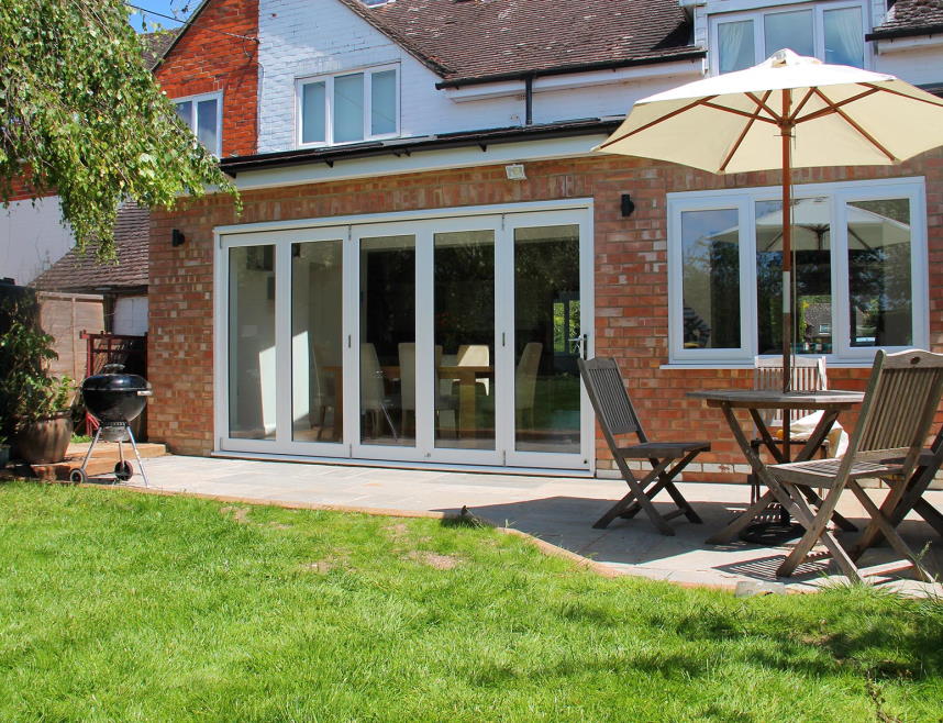 Closed 3590MM Master Bifold Doors