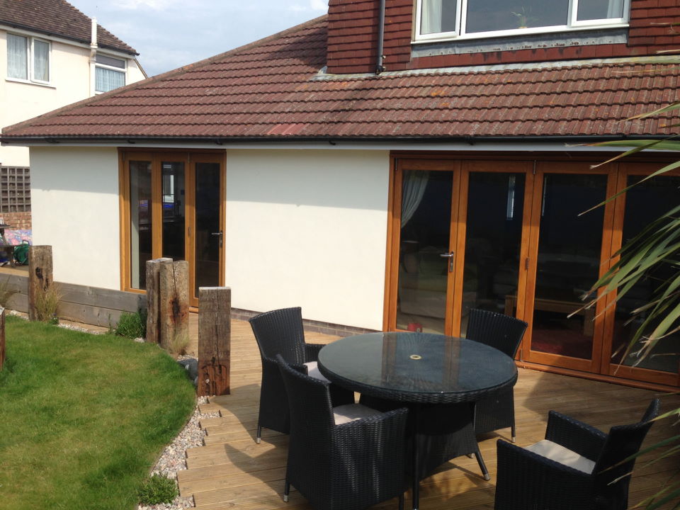 2 sets of Elite Bifolding Doors