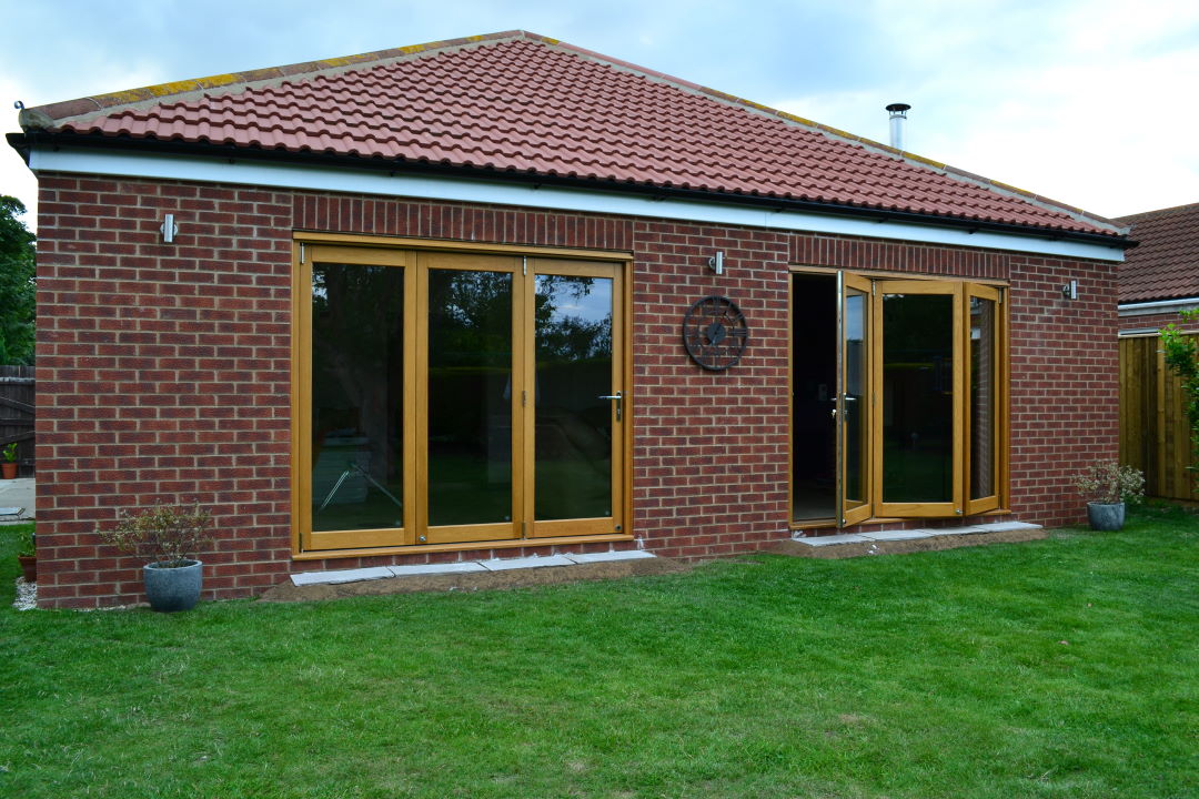 2 sets of Elite 8ft Bifolding Doors