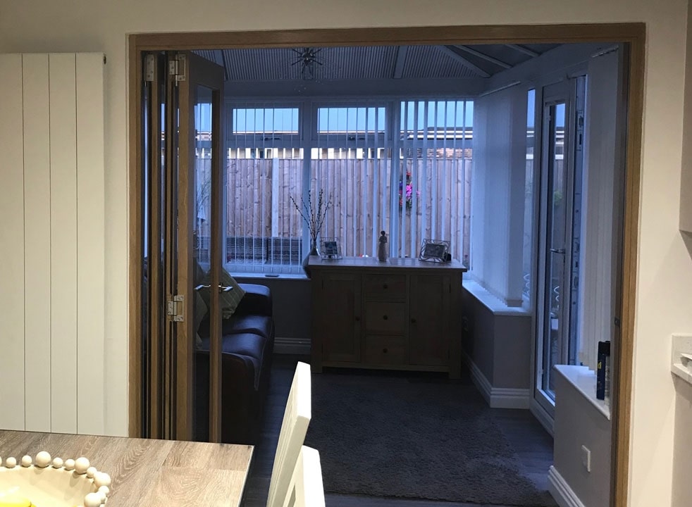 Open Finesse 1.8M Internal Bifold doors