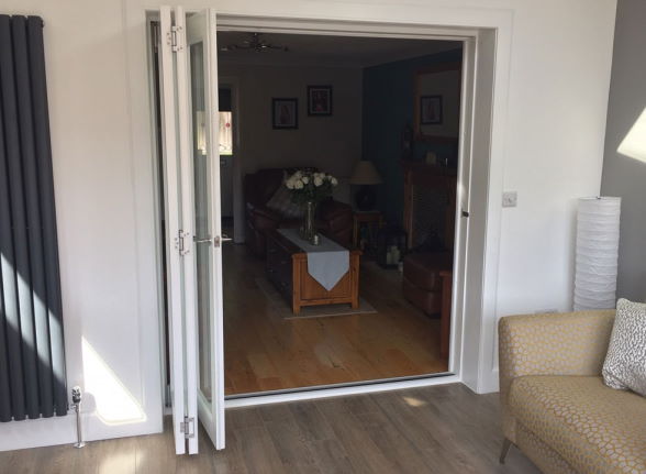 Open Finesse White 1.8M Internal bifold doors