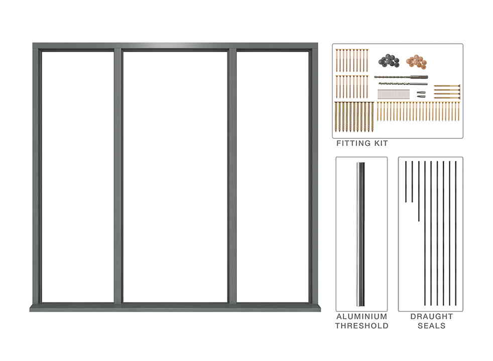 Door and frame diagram